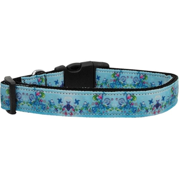 Mirage Pet Products Dreamy Blue Nylon Dog CollarExtra Large 125-119 XL